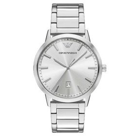Emporio Armani AR11730 Gri Metalik Çelik Erkek Kol Saati