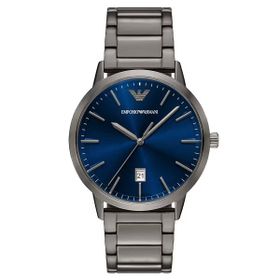 Emporio Armani AR11731 Füme Çelik Erkek Kol Saati