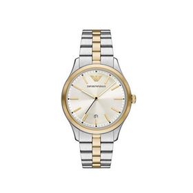 Emporio Armani AR11735 Altın Rengi Metalik Gri Çelik Erkek Kol Saati
