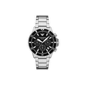 Emporio Armani AR11739 Gri Metalik Çelik Erkek Kol Saati