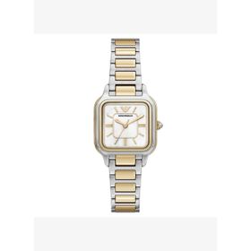Emporio Armani Ar11745 Altın Rengi Metalik Gri Çelik Kadın Kol Saati