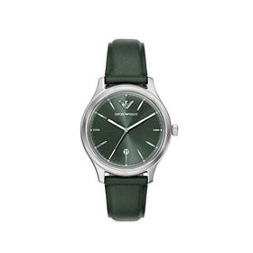 Emporio Armani AR11749 Yeşil Deri Erkek Kol Saati