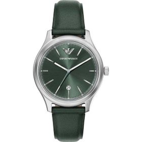 Emporio Armani AR11749 Yeşil Deri Erkek Kol Saati