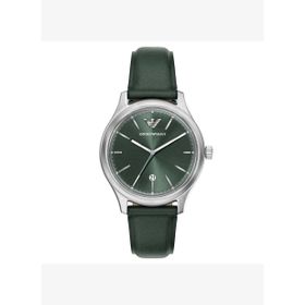 Emporio Armani AR11749 Yeşil Deri Erkek Kol Saati