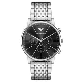 Emporio Armani AR11772 Gri Metalik Çelik Erkek Kol Saati