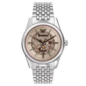 Emporio Armani Ar60095 Gri Metalik Çelik Erkek Kol Saati
