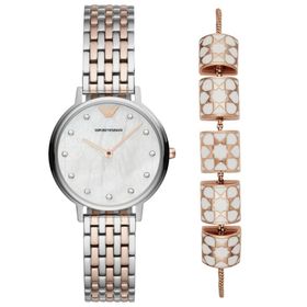 Emporio Armani AR80016 Bayan Set Kol Saati ve Bileklik