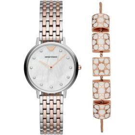 Emporio Armani AR80016 Bayan Set Kol Saati ve Bileklik