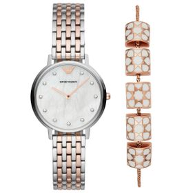 Emporio Armani AR80016 Bayan Set Kol Saati ve Bileklik