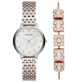 Emporio Armani AR80016 Bayan Set Kol Saati ve Bileklik