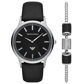 Emporio Armani AR80039 Erkek Kol Saati ve Bileklik Seti