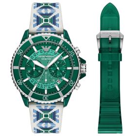 Emporio Armani AR80066SET Erkek Kol Saati ve Yedek Kordon