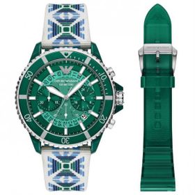 Emporio Armani AR80066SET Erkek Kol Saati ve Yedek Kordon
