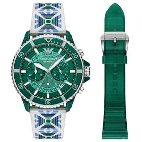 Emporio Armani AR80066SET Erkek Kol Saati ve Yedek Kordon