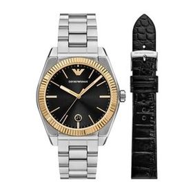 Emporio Armani AR80077SET Erkek Kol Saati ve Yedek Kordon