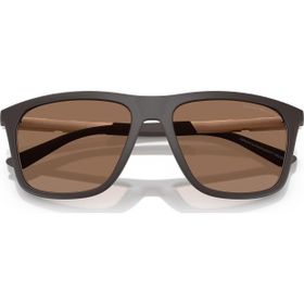 Emporio Armani EA4237 6186EF 57 Koyu Kahverengi Erkek Güneş Gözlüğü