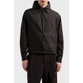 Emporio Armani EM001003 AF15384 U8168 Siyah Baskılı Jakarlı Erkek Mont