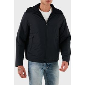 Emporio Armani EM003042 AF18503 UB118 - Lacivert Regular Fit Kapüşonlu Erkek Mont
