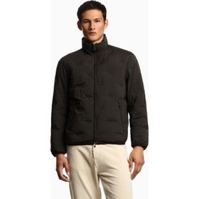 Emporio Armani EM003045 AF18232 U8120 Haki Logolu Regular Fit Dik Yaka Erkek Mont