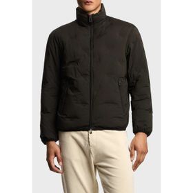Emporio Armani EM003045 AF18232 U8120 Haki Logolu Regular Fit Dik Yaka Erkek Mont