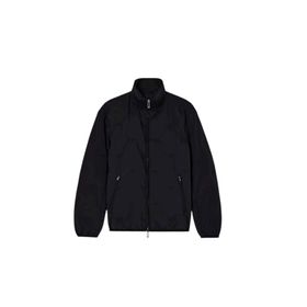 Emporio Armani EM003045 AF18232 UC001 - Siyah Logolu Regular Fit Dik Yaka Erkek Mont
