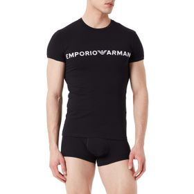 Emporio Armani Megalogo Siyah Erkek T-Shirt