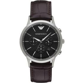 Emporio Armani Siyah Kordon Kol Saati