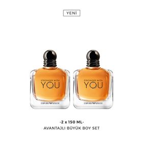 Emporio Armani Stronger With You 2x150 Ml EDT Erkek Parfüm