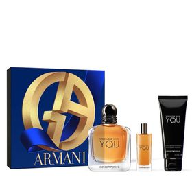 Emporio Armani Stronger With You EDT 100 ml ve Shower Gel 75 ml+ 15 ml Erkek Parfüm Seti