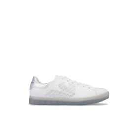 Emporio Armani X3X071 XL807 N627 Beyaz Gümüş Kadın Günlük Ayakkabı