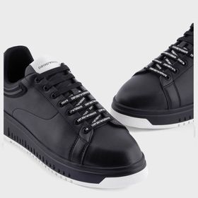 Emporio Armani X4X264 XN001 K001 Siyah Erkek Ayakkabı