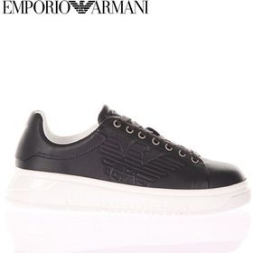 Emporio Armani X4X653 XR083 00930 Gri Erkek Sneaker Ayakkabı