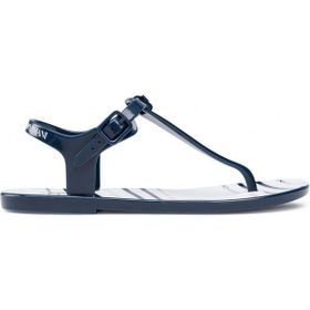 Emporio Armani XFQ005-XK206-Q722 Lacivert Kadın Sandalet