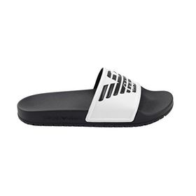 Emporio Armani XVPS04-XN747-D287 Siyah Beyaz Erkek Terlik