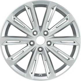 EMR S1002-01 8.0X18" -5X112 Et35 57.1 Silver 4 Adet Jant
