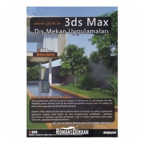 EMRAH ÇELİK ILE 3DS MAX DIŞ MEKAN UYGULAMALARI (2 ADET DVD) - EMRAH ÇELİK