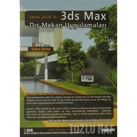 EMRAH ÇELİK ILE 3DS MAX DIŞ MEKAN UYGULAMALARI (2 ADET DVD) - EMRAH ÇELİK