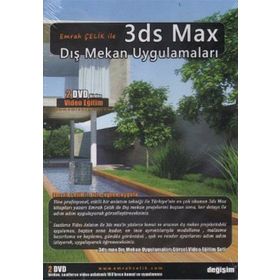 EMRAH ÇELİK ILE 3DS MAX DIŞ MEKAN UYGULAMALARI (2 ADET DVD) - EMRAH ÇELİK
