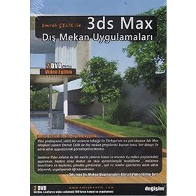 EMRAH ÇELİK ILE 3DS MAX DIŞ MEKAN UYGULAMALARI (2 ADET DVD) - EMRAH ÇELİK