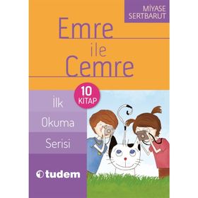 Emre ile Cemre İlk Okuma Serisi 10 Kitap Takım - Miyase Sertbarut