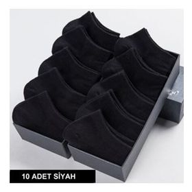 Emre Siyah Bambu Patik Erkek Çorap
