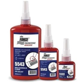 Ems FORCE 5543 50 ml Boru Dişli Macun Sızdırmazlık Elemanı Teflon Sıvı Conta Keten