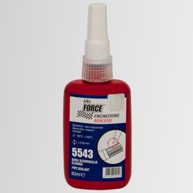 Ems FORCE 5543 50 ml Boru Dişli Macun Sızdırmazlık Elemanı Teflon Sıvı Conta Keten