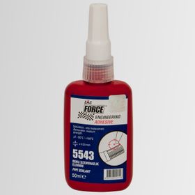 Ems FORCE 5543 50 ml Boru Dişli Macun Sızdırmazlık Elemanı Teflon Sıvı Conta Keten