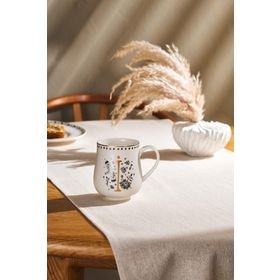 Emsan 220 ml Artisan İ Letter New Bone Kupa