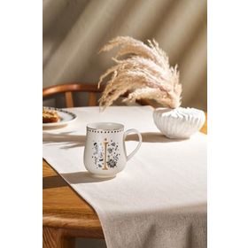 Emsan 220 ml Artisan İ Letter New Bone Kupa