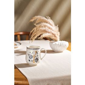 Emsan 220 ml Artisan Y Letter New Bone Kupa