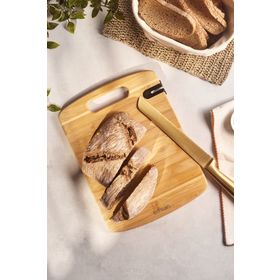 Emsan 23x30 cm Bambu Argus Bileyicili Kesme Tahtası
