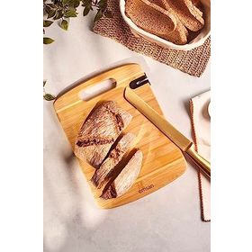 Emsan 23x30 cm Bambu Argus Bileyicili Kesme Tahtası