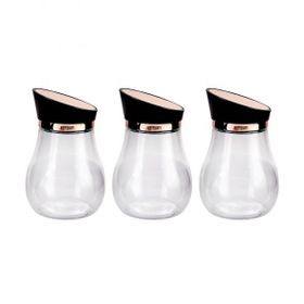 Emsan Alpha 3'lü Rose Gold Büyük Kavanoz Seti